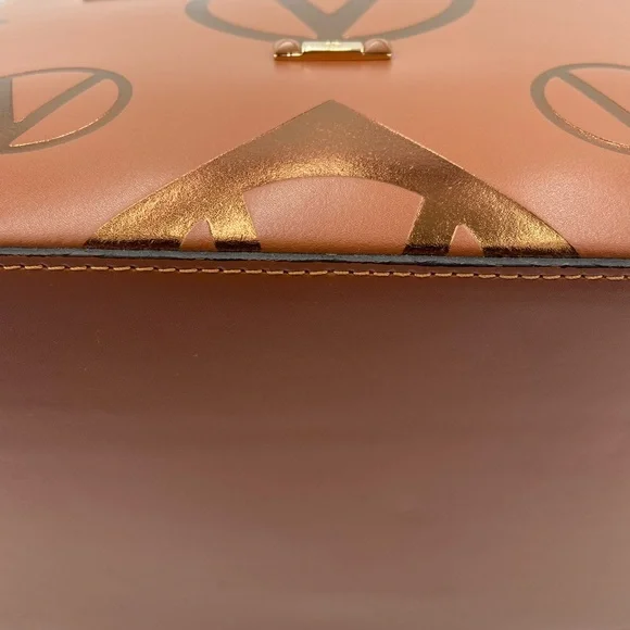 NEW! VALENTINO BY MARIO VALENTINO MAGNUS SOHO MONOGRAM LEATHER TOTE - Picture 12 of 16